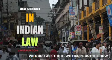 Coercion in Indian Law: Definition and Application