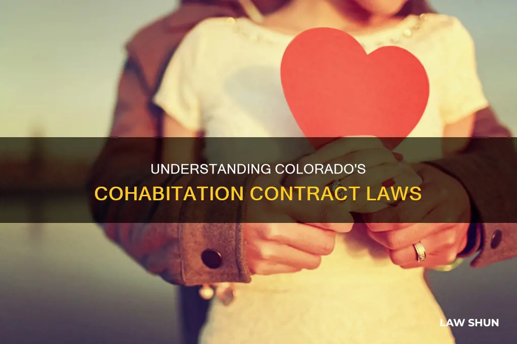 what is colorado law for cohabitation contracts