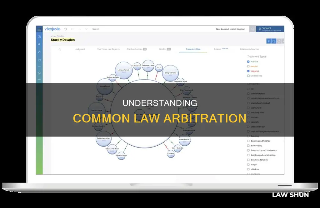 what is common law atbutration