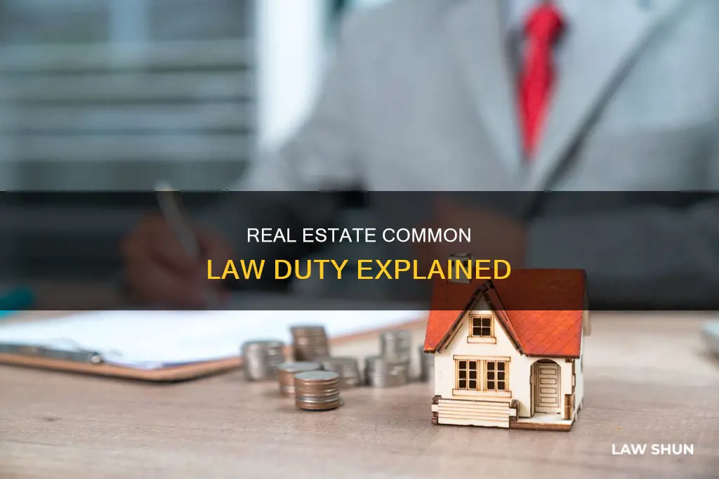 what is common law duty in real estate