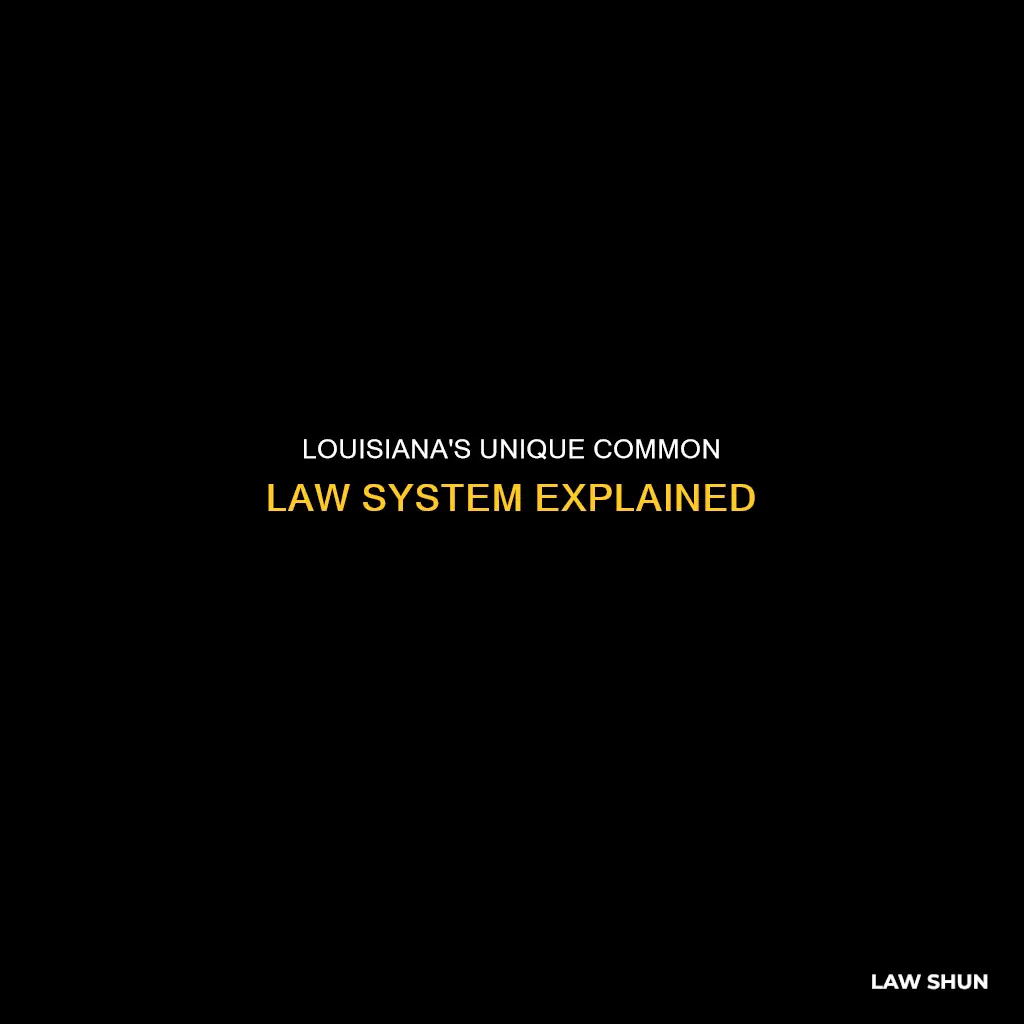 what is common law in louisiana