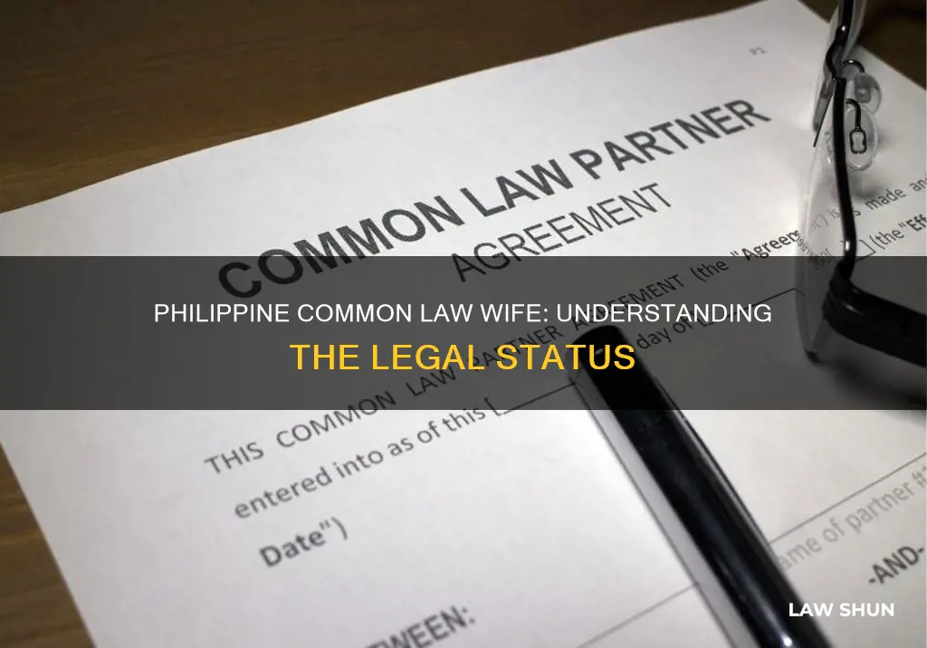 what is common law wife in philippines