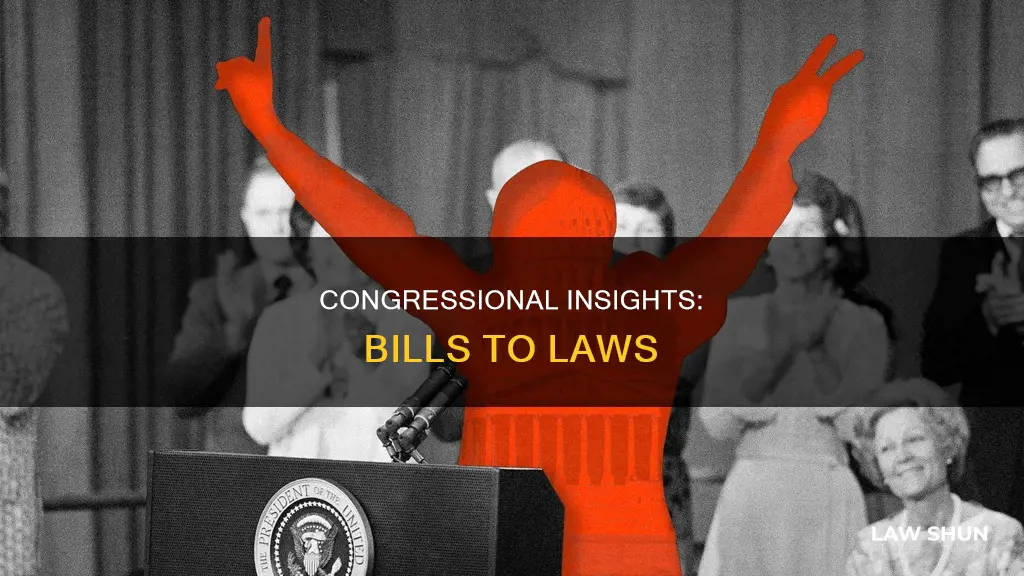 what is conable saying about the way bills become laws