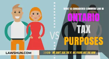 Understanding Common Law and Taxes in Ontario