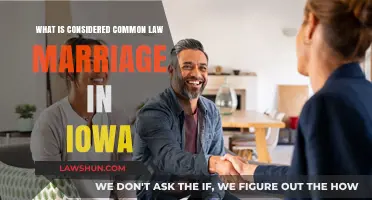 Iowa's Common Law Marriage: What Counts as Legally Married?