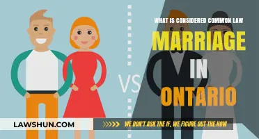 Understanding Common Law Marriage in Ontario