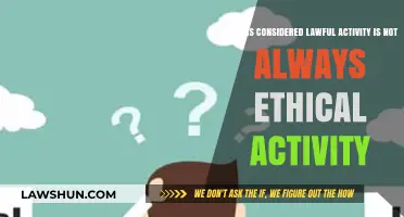 Legal vs. Ethical: When Lawful Actions Lack Moral Integrity