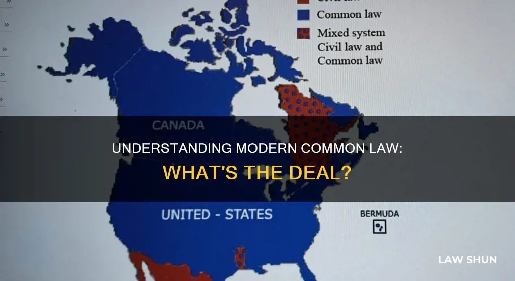what is considered modern common law