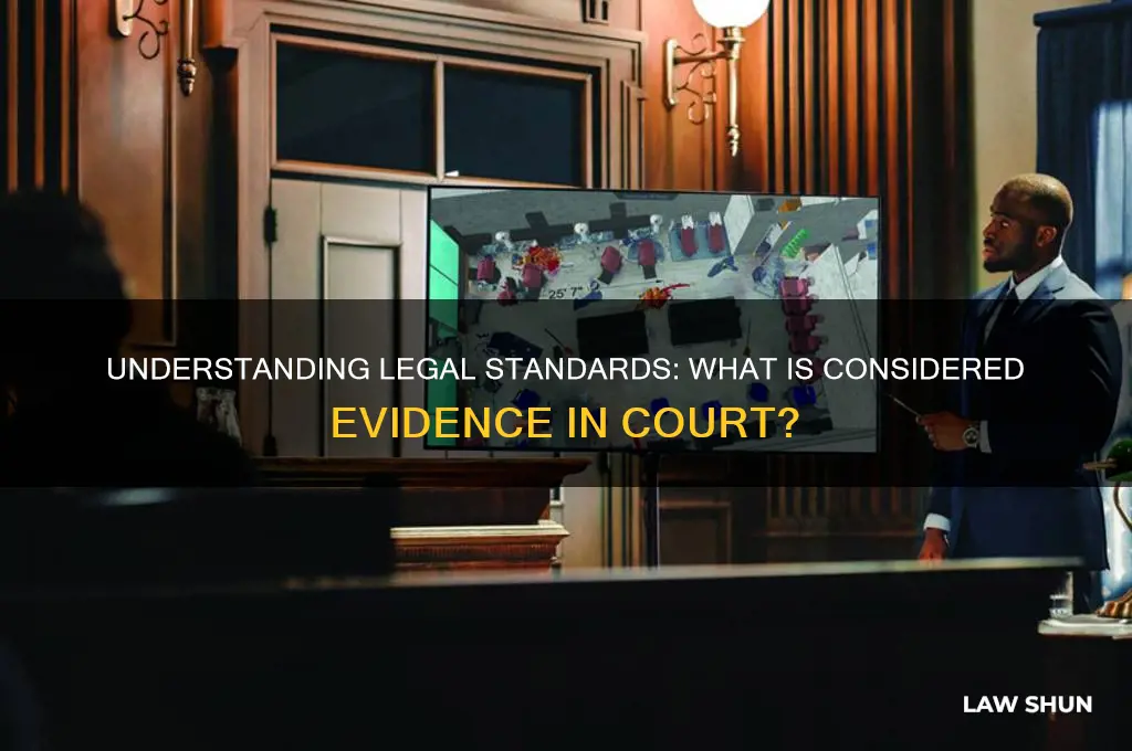 what is considered n a court of law
