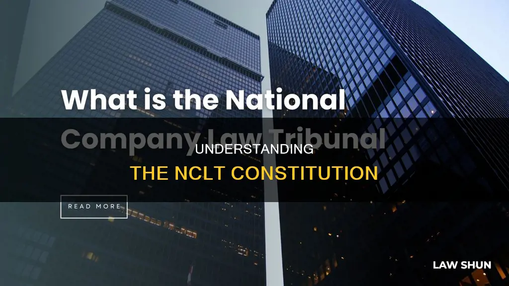 what is constitution of national company law tribunal
