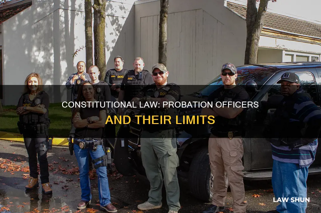 what is constitutional law and the probation officer