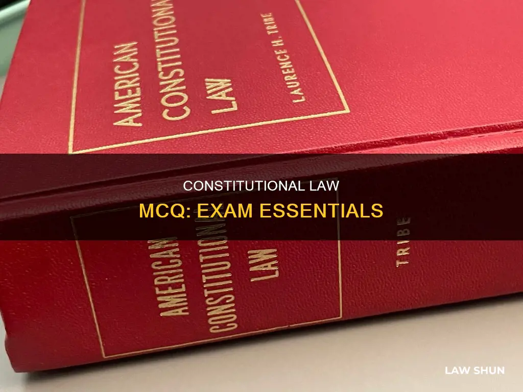 what is constitutional law mcq