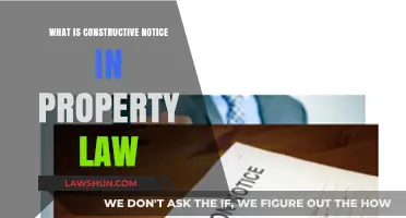 Understanding Constructive Notice: Key Concepts in Property Law Explained