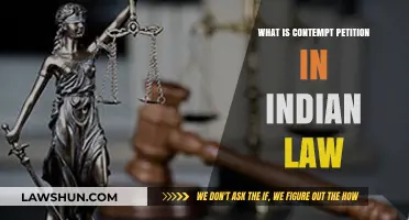 Understanding Contempt Petitions in Indian Law