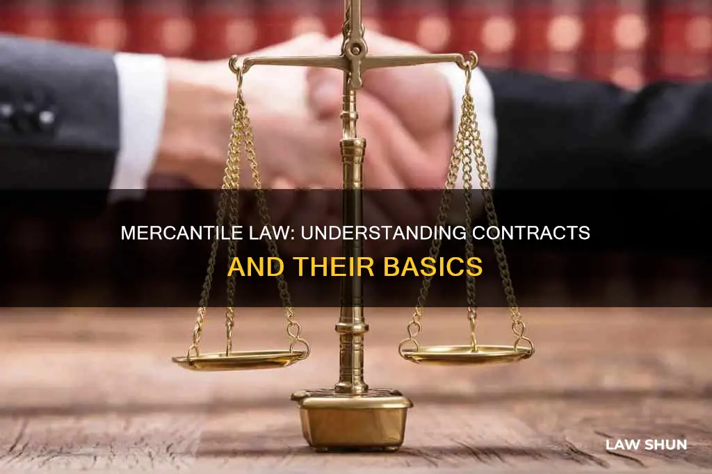 what is contract in mercantile law