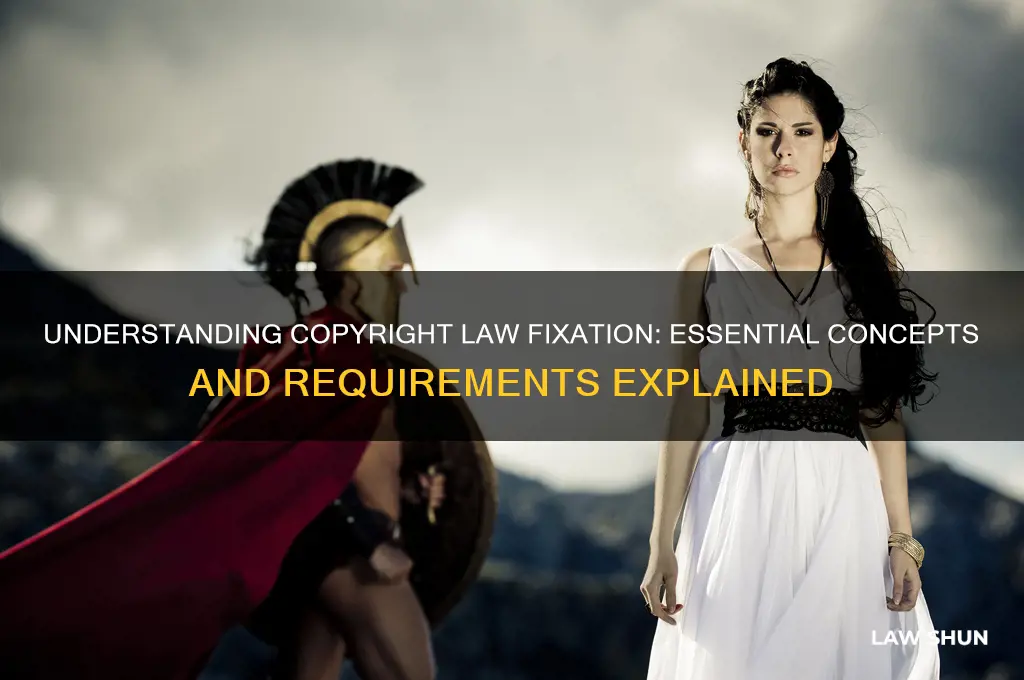 what is copyright law fixation