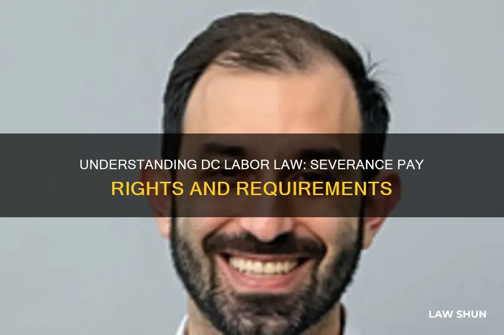 what is dc labor law severance