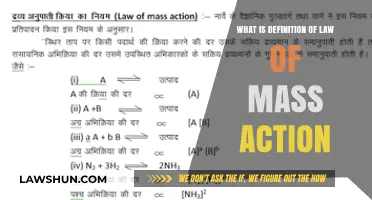 Understanding the Law of Mass Action: Definition and Applications