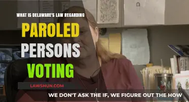 Delaware's Parolee Voting Rights: Understanding the Law and Its Impact