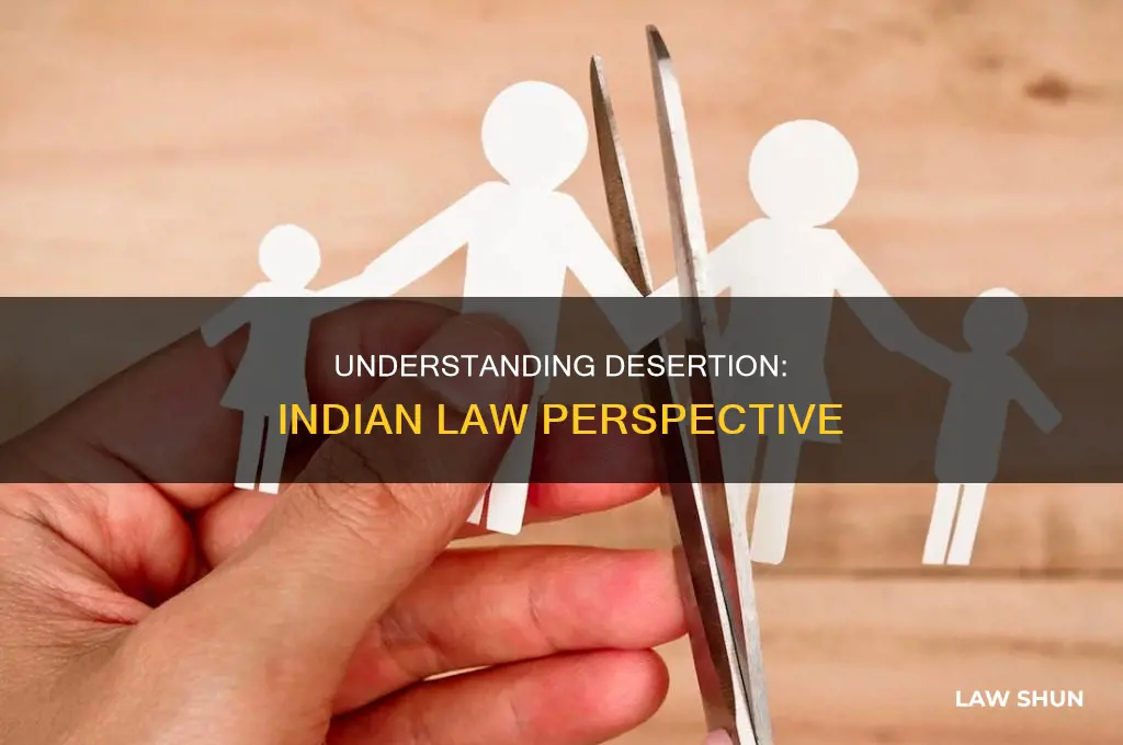 what is desertion in indian law