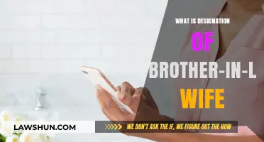 Who is your brother-in-law's wife?