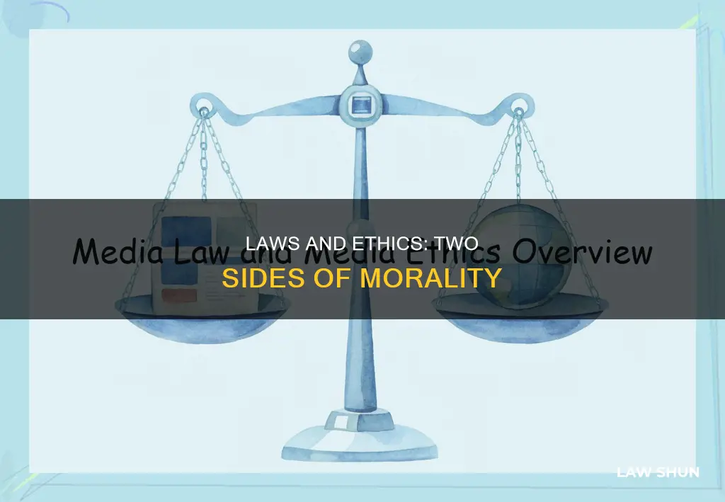 what is difference between law and ethics