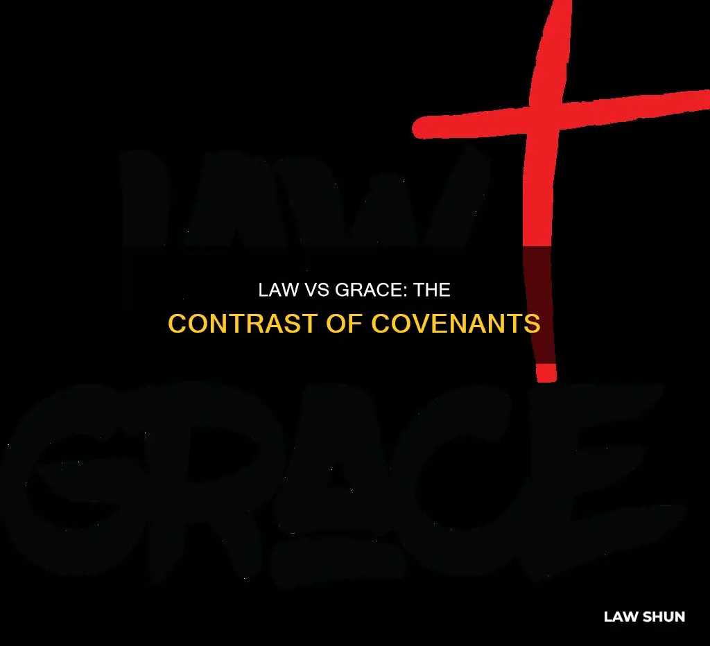 what is difference between law and grace