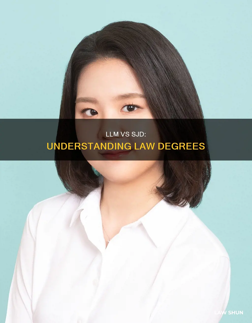 what is difference between llm and sjd law