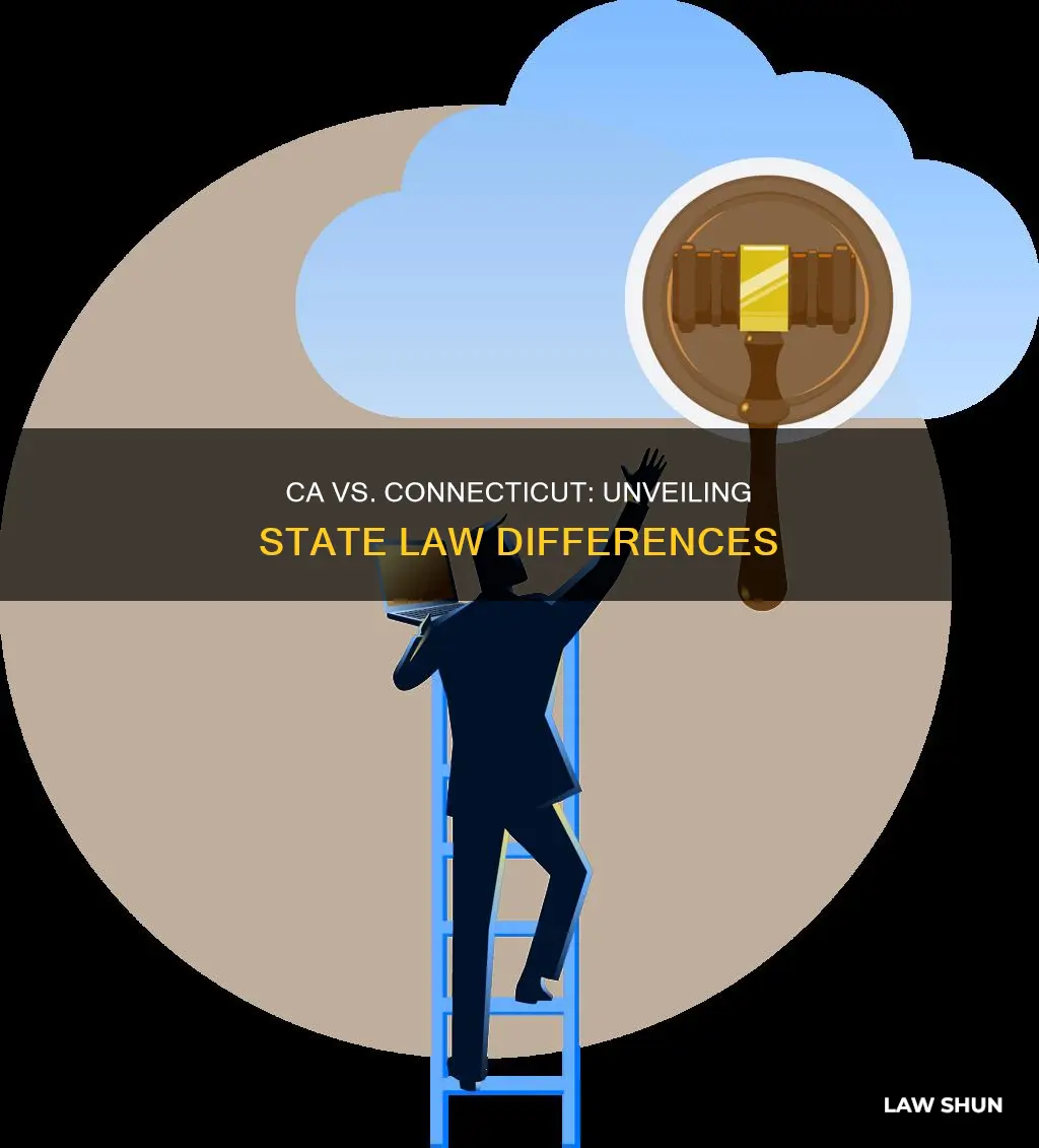 what is different between ca and connecticut laws