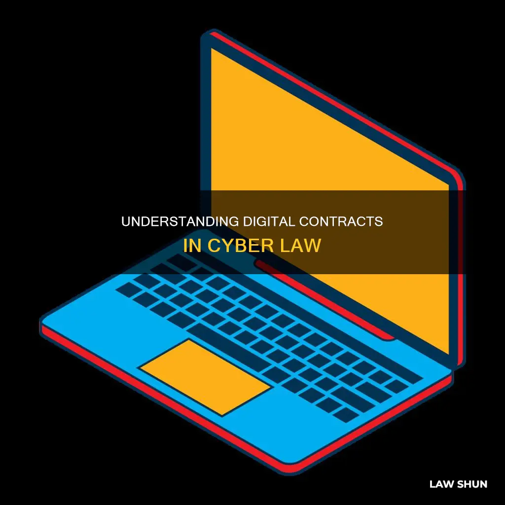 what is digital contract in cyber law