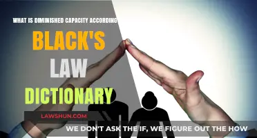 Understanding Diminished Capacity: Black's Law Dictionary Definition Explained