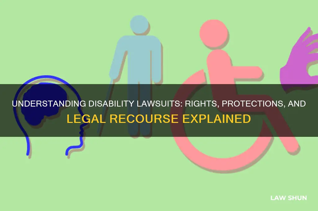 what is disability law suits