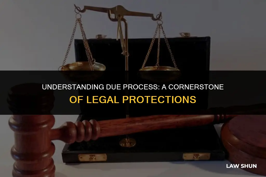 what is due process in law