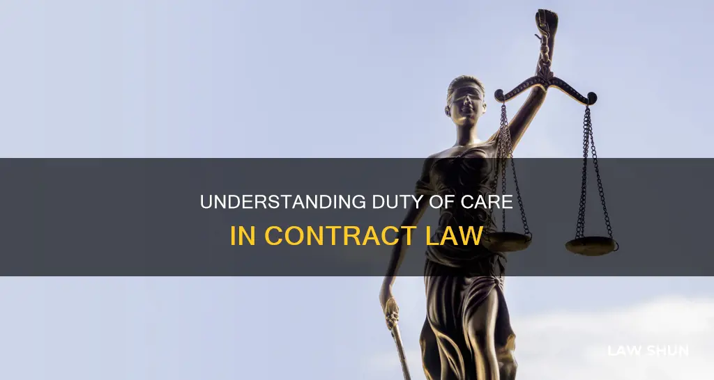 what is duty of care in contract law