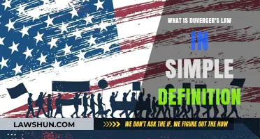 Understanding Duverger's Law: A Simple Definition for Political Systems