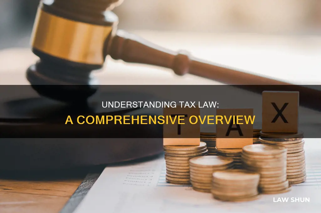 what is encompassed in the term tax law