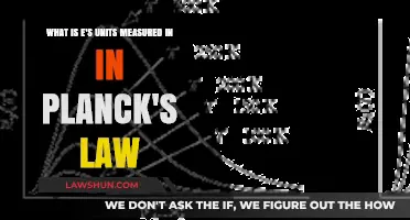 Understanding Planck's Law: The Units of e Explained Simply