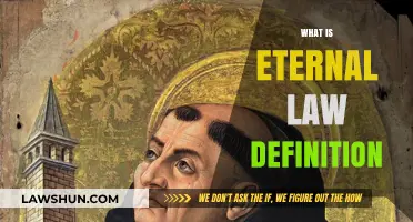 Understanding Eternal Law: Definition, Origins, and Timeless Principles Explained
