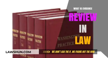 Understanding Evidence Review: A Crucial Legal Process Explained