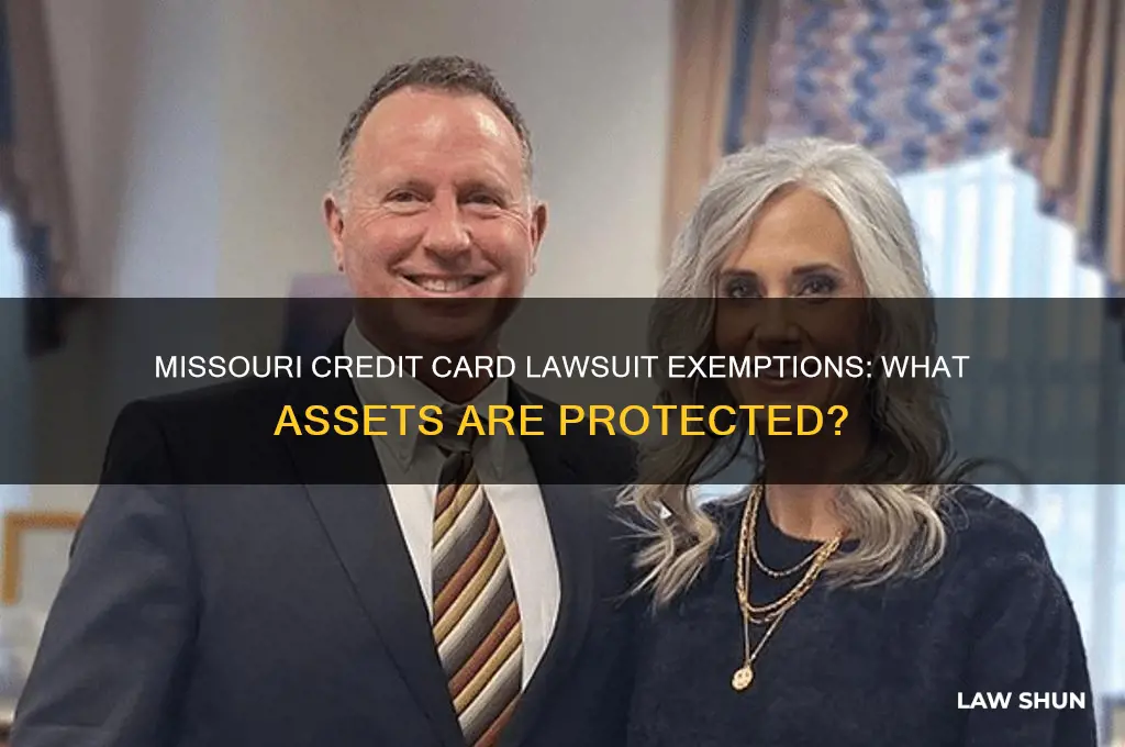 what is exempt in missouri in credit card law suit