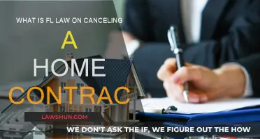 Florida Home Contract Cancellation: Your Legal Rights
