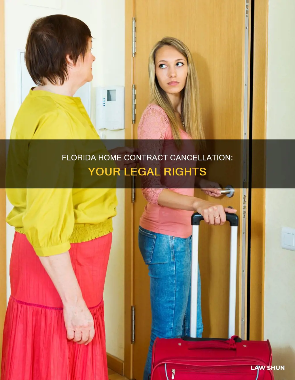 what is fl law on canceling a home contract