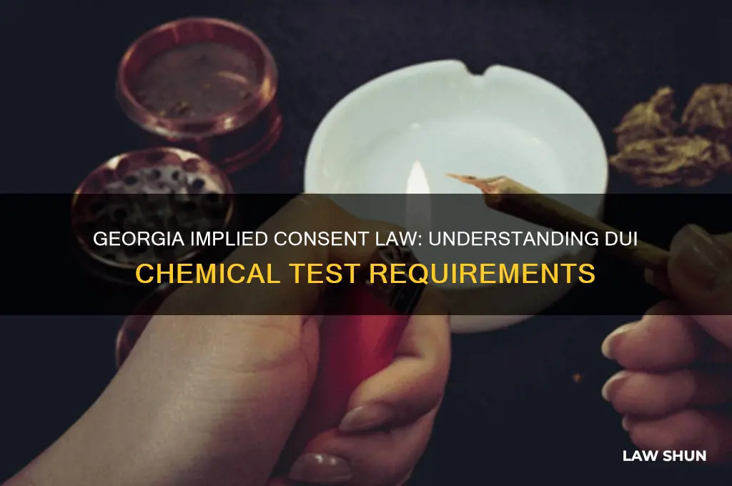 what is georgia implied consent law