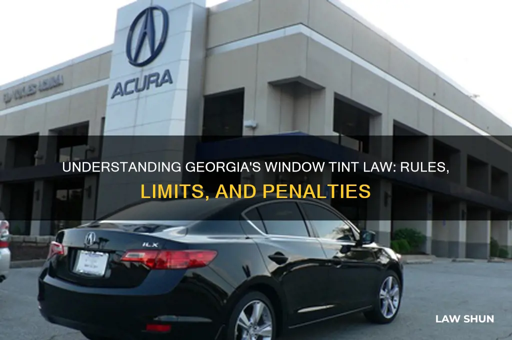 what is georgia tint law