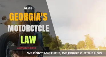 Georgia's Motorcycle Law: Essential Rules and Safety Requirements Explained