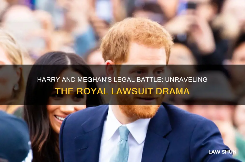 what is going on with harry and meghan law suit