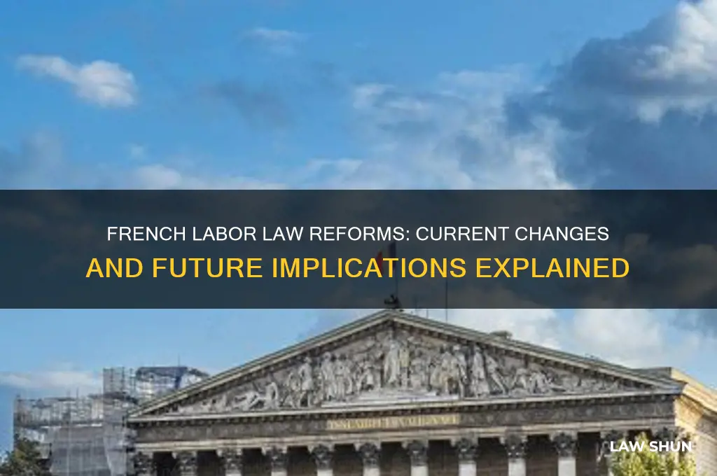 what is happening to french labor law