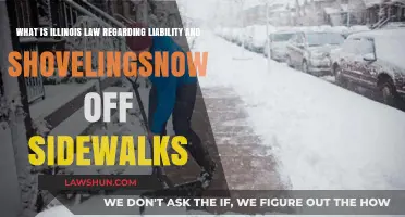 Illinois Snow Shoveling Liability: Understanding Sidewalk Clearing Responsibilities