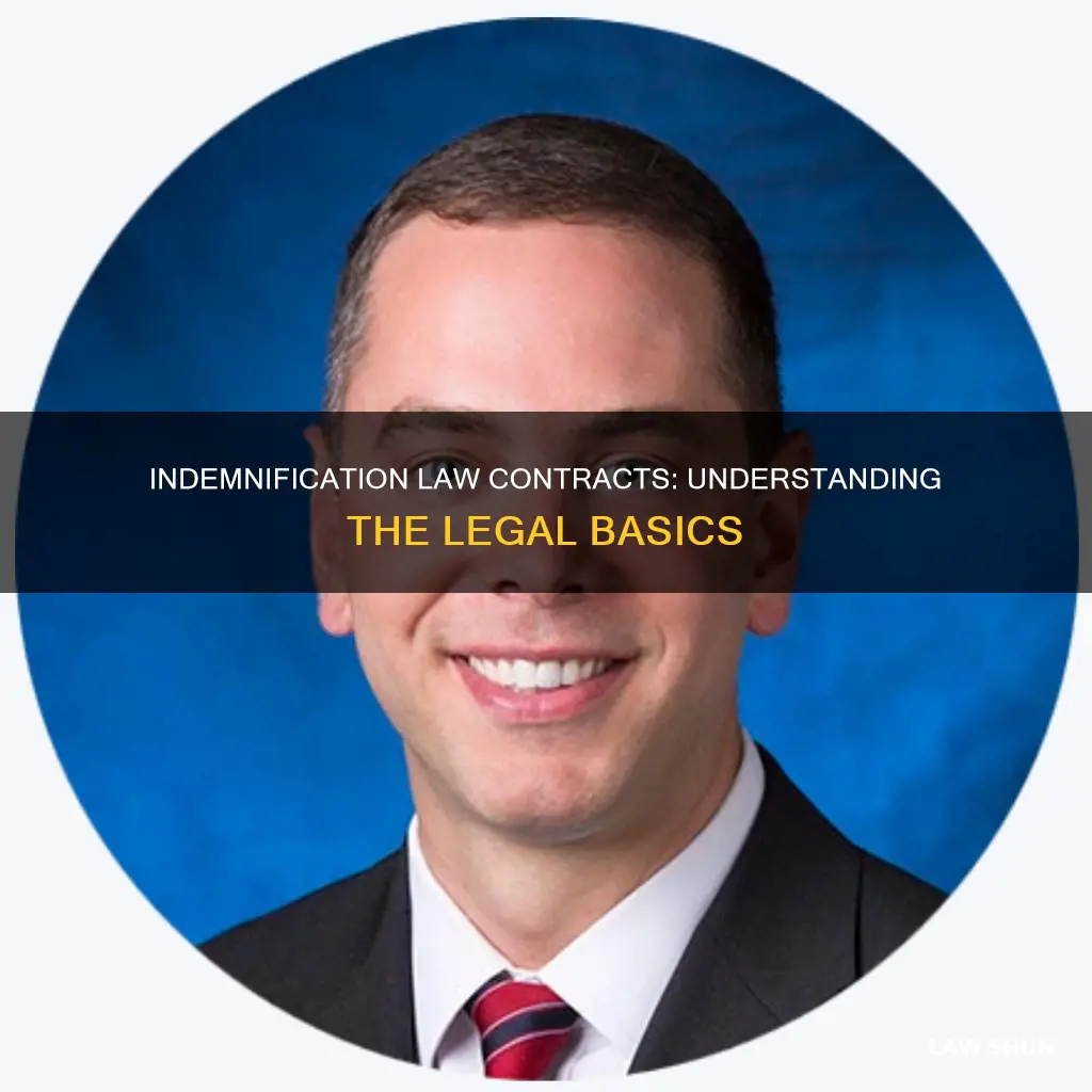 what is indemnification law contract