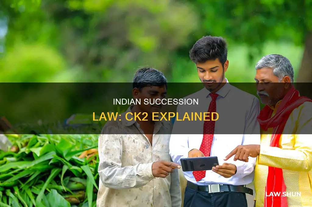 what is indian succsesion law ck2